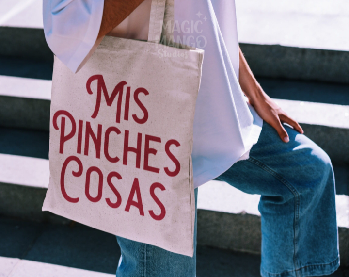 Mis Pinches Cosas 13.5" Tote Bag